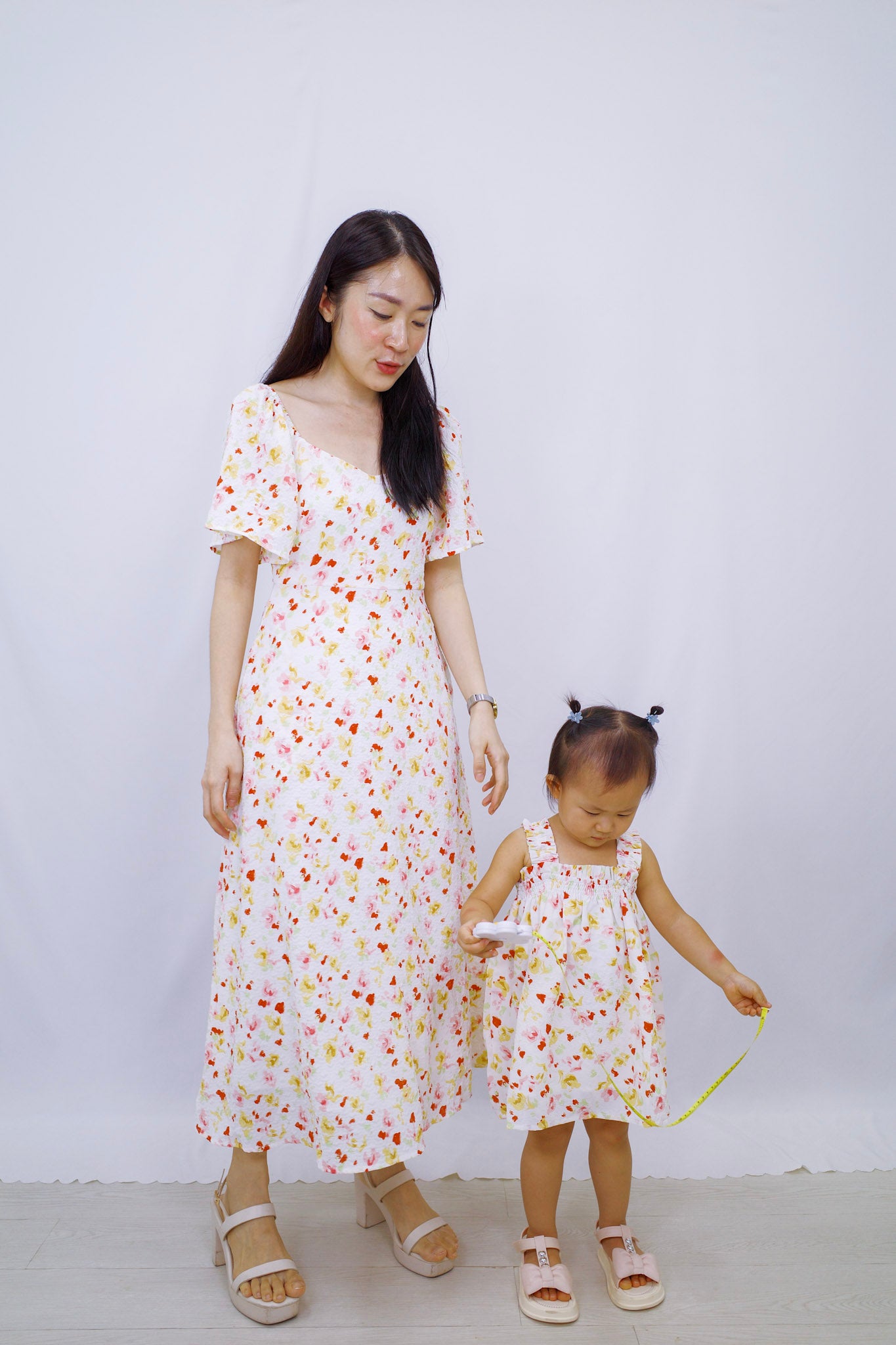 Franchesca A-line Floral Dress (Mummy)