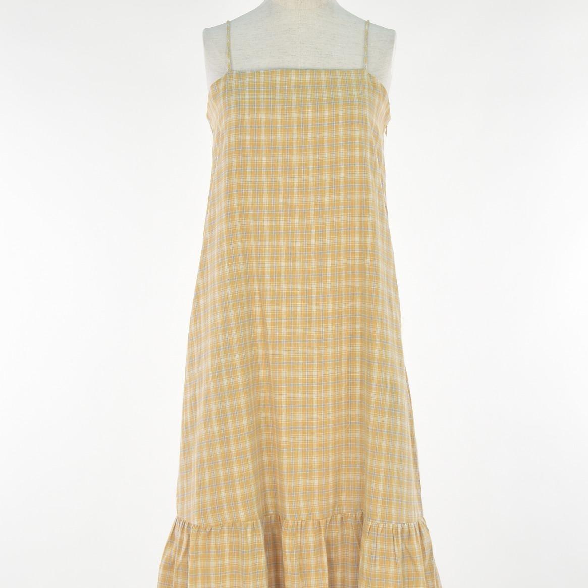 Feline Checkered Drop Waist Dress - TMTSG - www.themadtheories.com